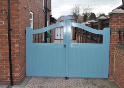north east wooden gates